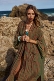 Maxi Length Kimono ~ Fern