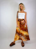 Draw String Maxi Skirt - S/M