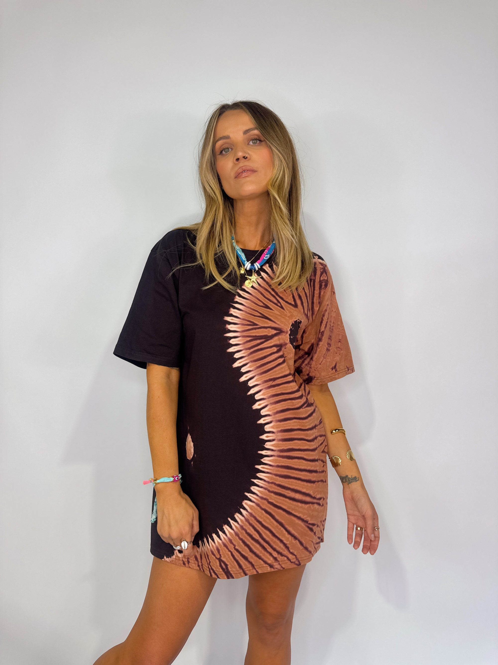 Tee Dress ~ Choco Yin Yang - Only Lovers Left