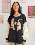 Tiger Jumper - Charcoal - Only Lovers Left
