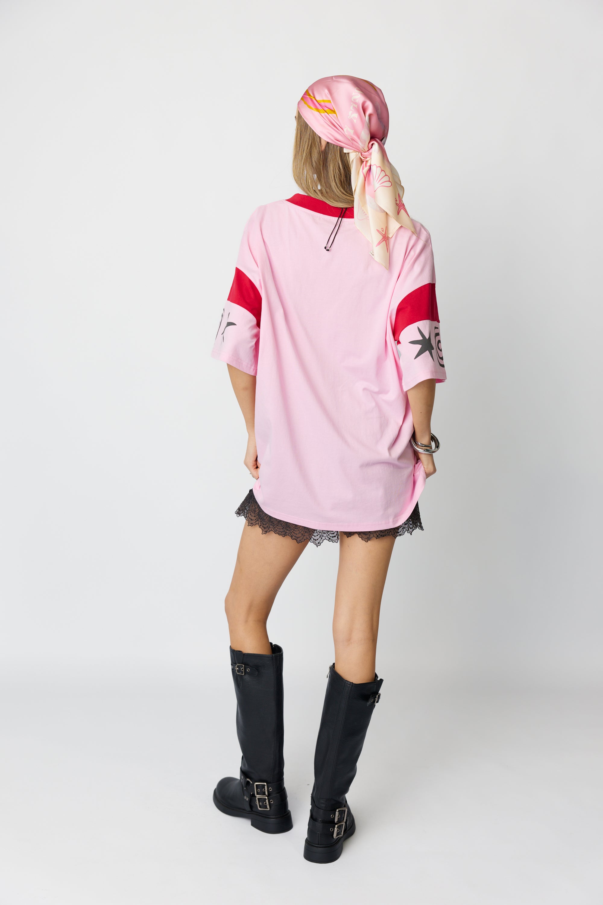 (WS) Serpent Tee ~ Pink - Only Lovers Left