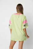 Serpent Tee ~ Lime