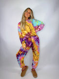 Crop Jumper - Size XL/2XL (Retro Rainbow)