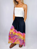 Draw String Maxi Skirt - S/M