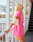 Sea Shell Motel Oversized Tee ~ Flamingo - Only Lovers Left