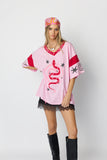 Serpent Tee ~ Pink