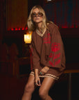 ‘The Roses’ Tee Dress - Sedona