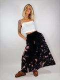 Draw String Maxi Skirt - S/M