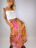 Draw String Maxi Skirt - S/M