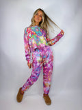 Crop Jumper - Size M/L (Colour Bomb)