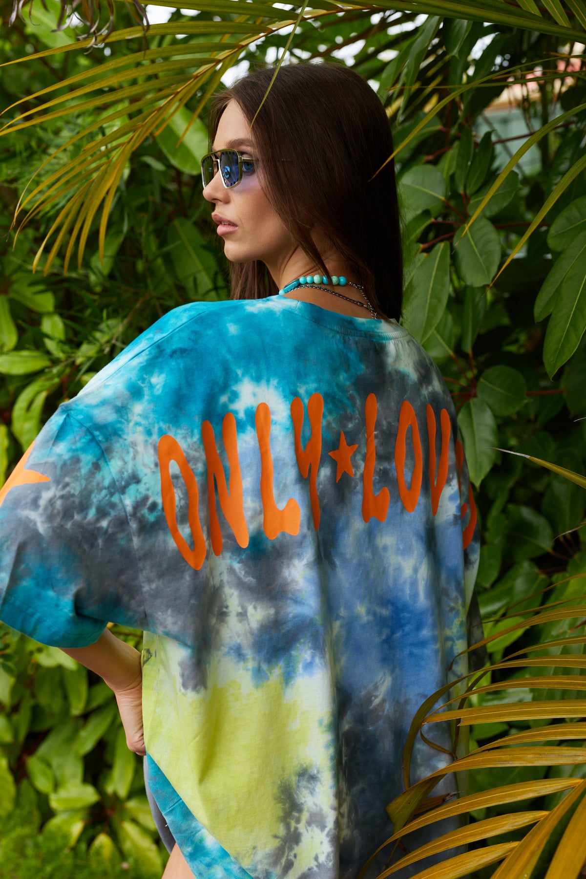 Starburst Tie Dye Tee - Tropical Crush