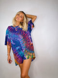 Tee Playsuit - Sapphire Rainbow