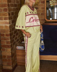 Surf League Lounge Pants - Pistachio - Only Lovers Left