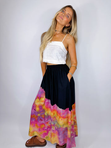 Draw String Maxi Skirt - S/M