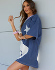 Yin Yang Tee Dress ~ Stone Lilac - Only Lovers Left
