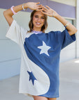 Yin Yang Tee Dress ~ Stone Lilac - Only Lovers Left