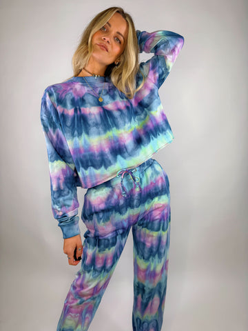 Crop Jumper - Size XS/S (Moon Beam)