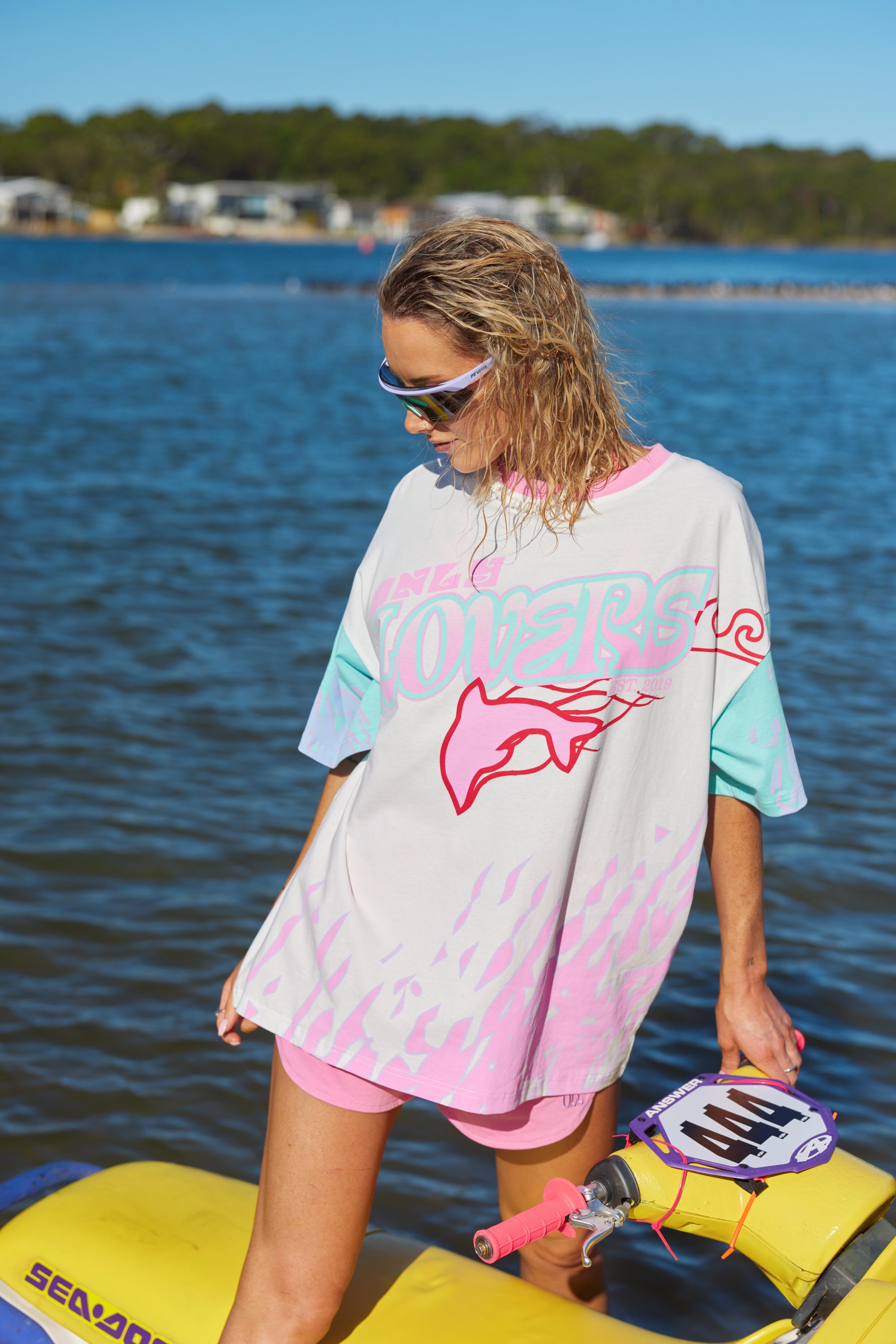 (WS) Wave Racer Tee ~ Salt - Only Lovers Left