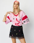 (WS) Lucky Mini Skirt ~ Midnight - Only Lovers Left