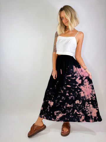 Draw String Maxi Skirt - S/M