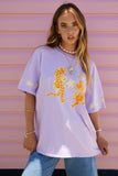 Tiger Tee - Lilac