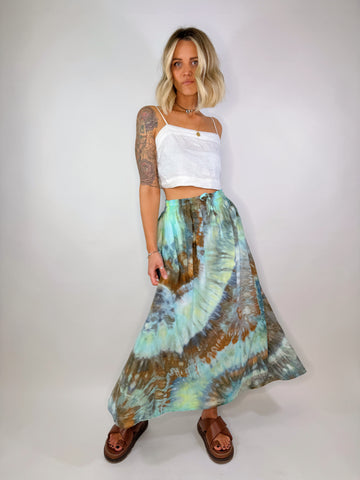 Draw String Maxi Skirt - S/M