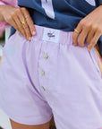 (WS) Shell Club Boxer Shorts ~ Periwinkle - Only Lovers Left