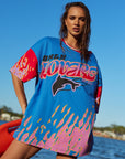 Wave Racer Tee ~ Cobalt - Only Lovers Left