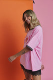 (WS) Only Love Tee ~ Pink - Only Lovers Left