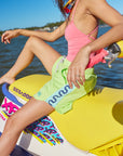(WS) Wave Racer Shorts ~ Chartreuse - Only Lovers Left