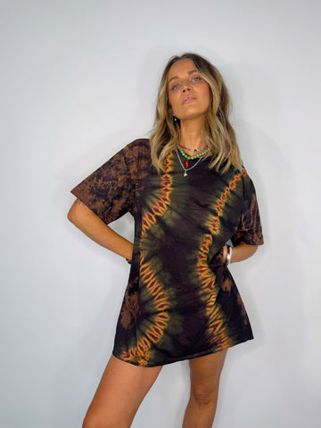Tee Dress ~ Desert Lava