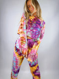 Crop Jumper - Size XS/S (Retro Rainbow)