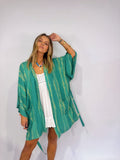Mid Length Kimono ~ Sea Glass