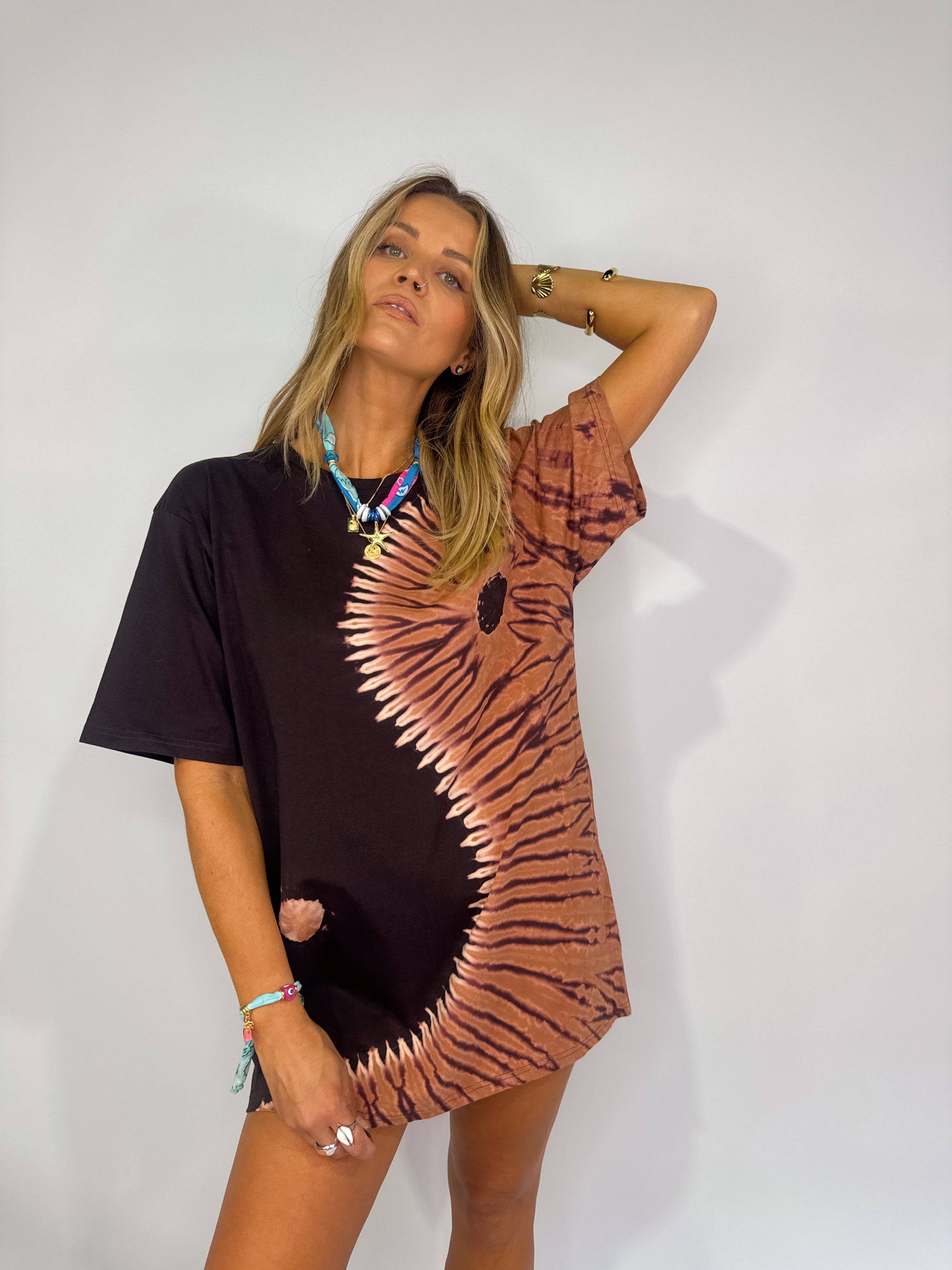 Tee Dress ~ Choco Yin Yang - Only Lovers Left