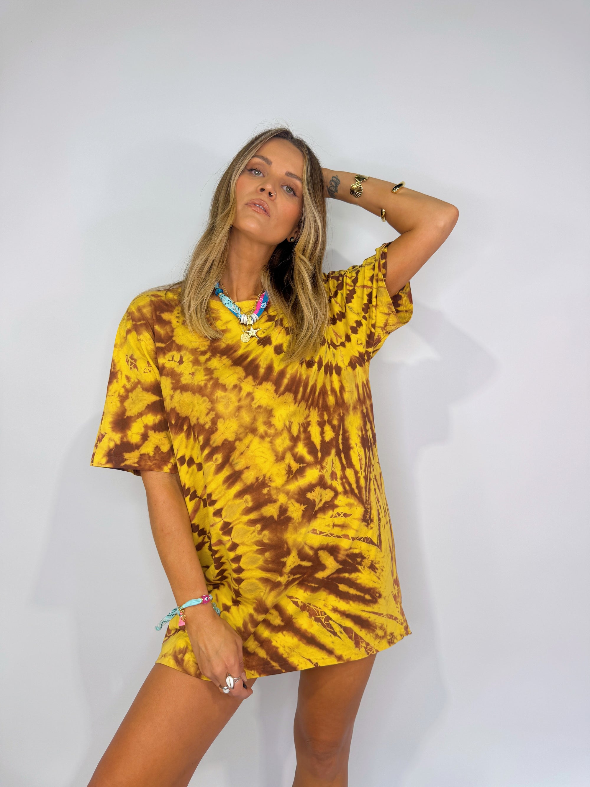 Tee Dress ~ Honeycomb - Only Lovers Left