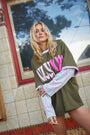 Love Sick Layered Tee - Khaki - Only Lovers Left