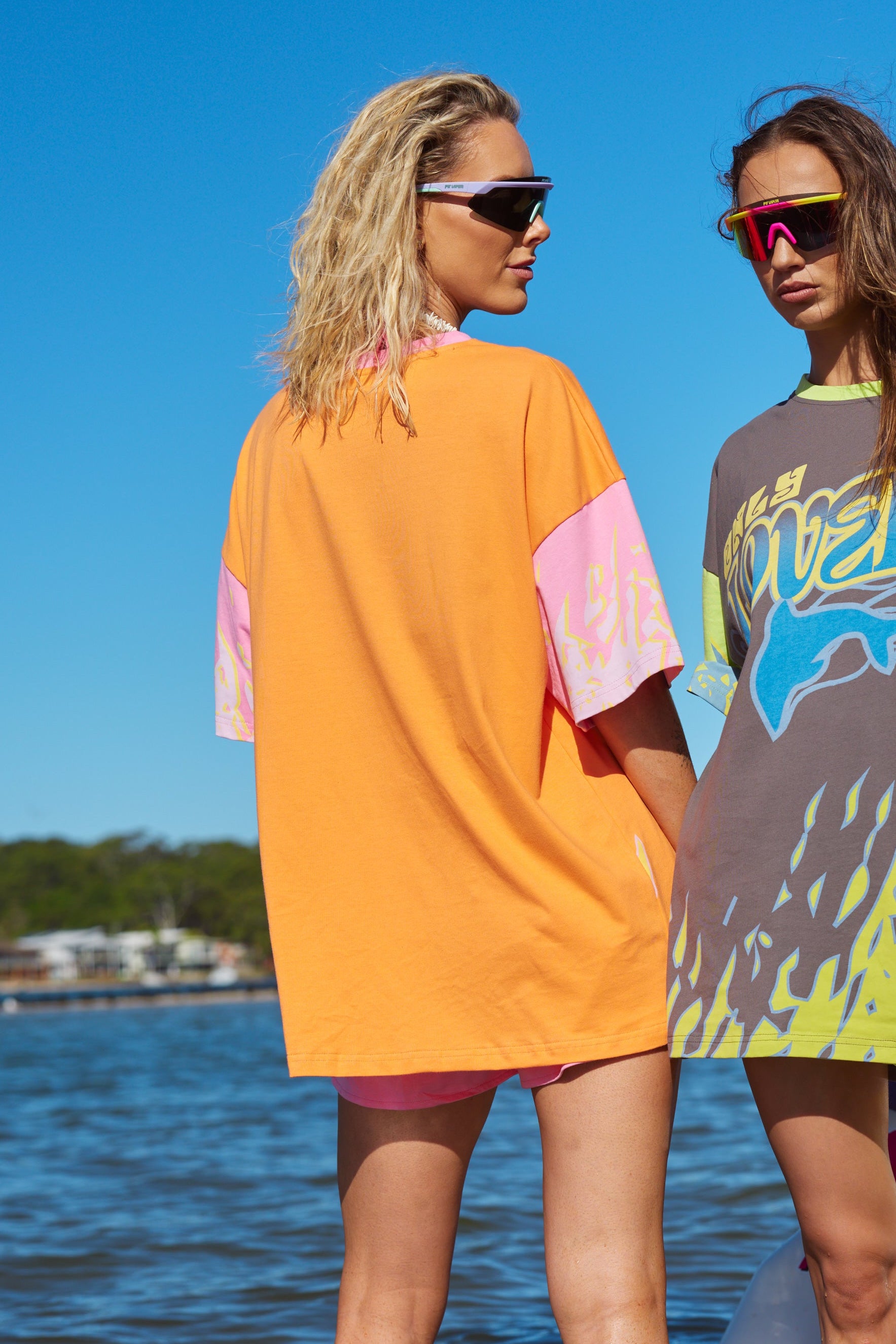 (WS) Wave Racer Tee ~ Coral - Only Lovers Left