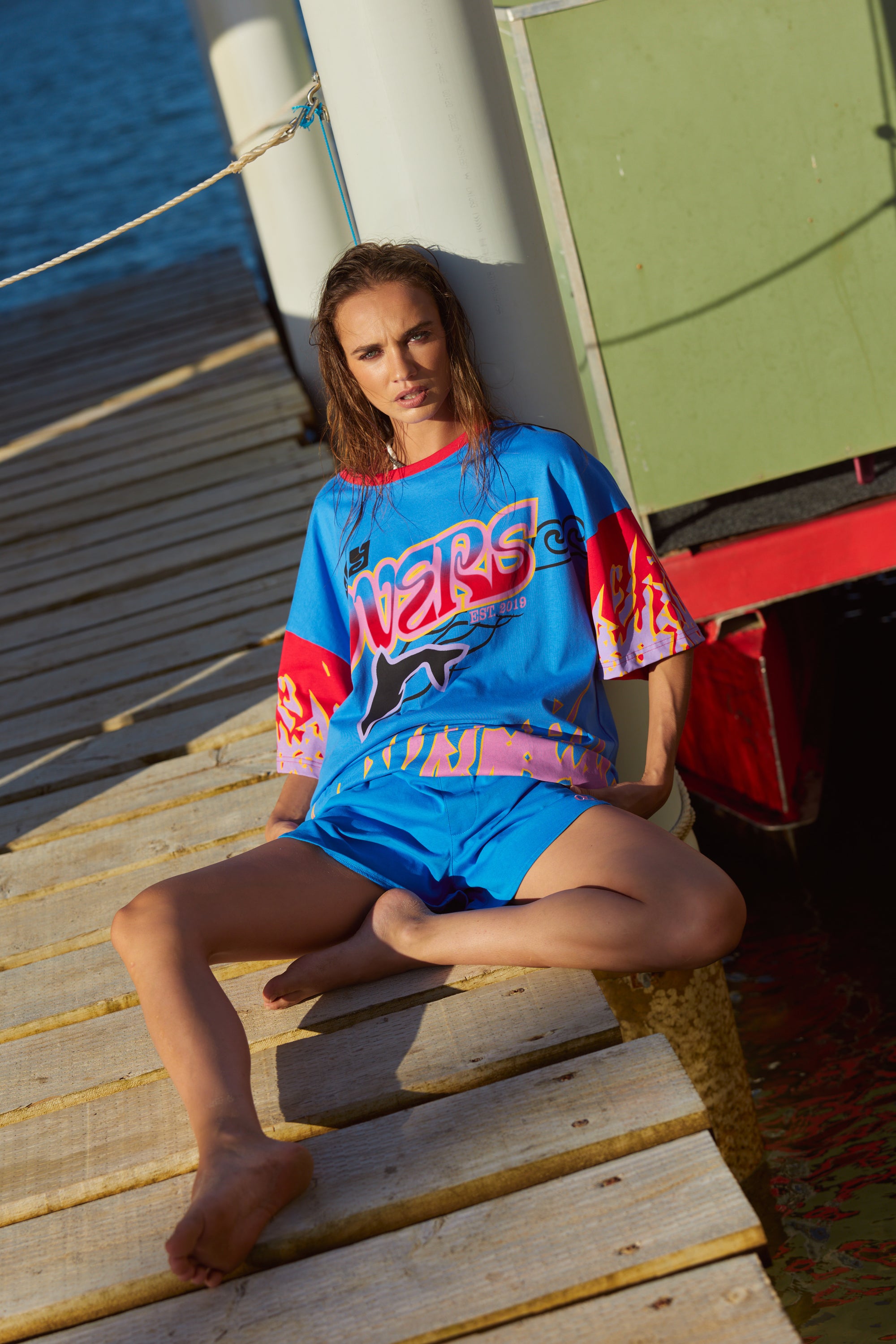 (WS) Wave Racer Shorts ~ Cobalt - Only Lovers Left