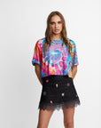 Crop Tee - Size S/M - Only Lovers Left
