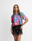 Crop Tee - Size S/M - Only Lovers Left