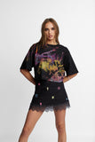 Crop Tee - Size L/XL