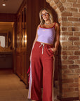Surf League Lounge Pants - Burgundy - Only Lovers Left