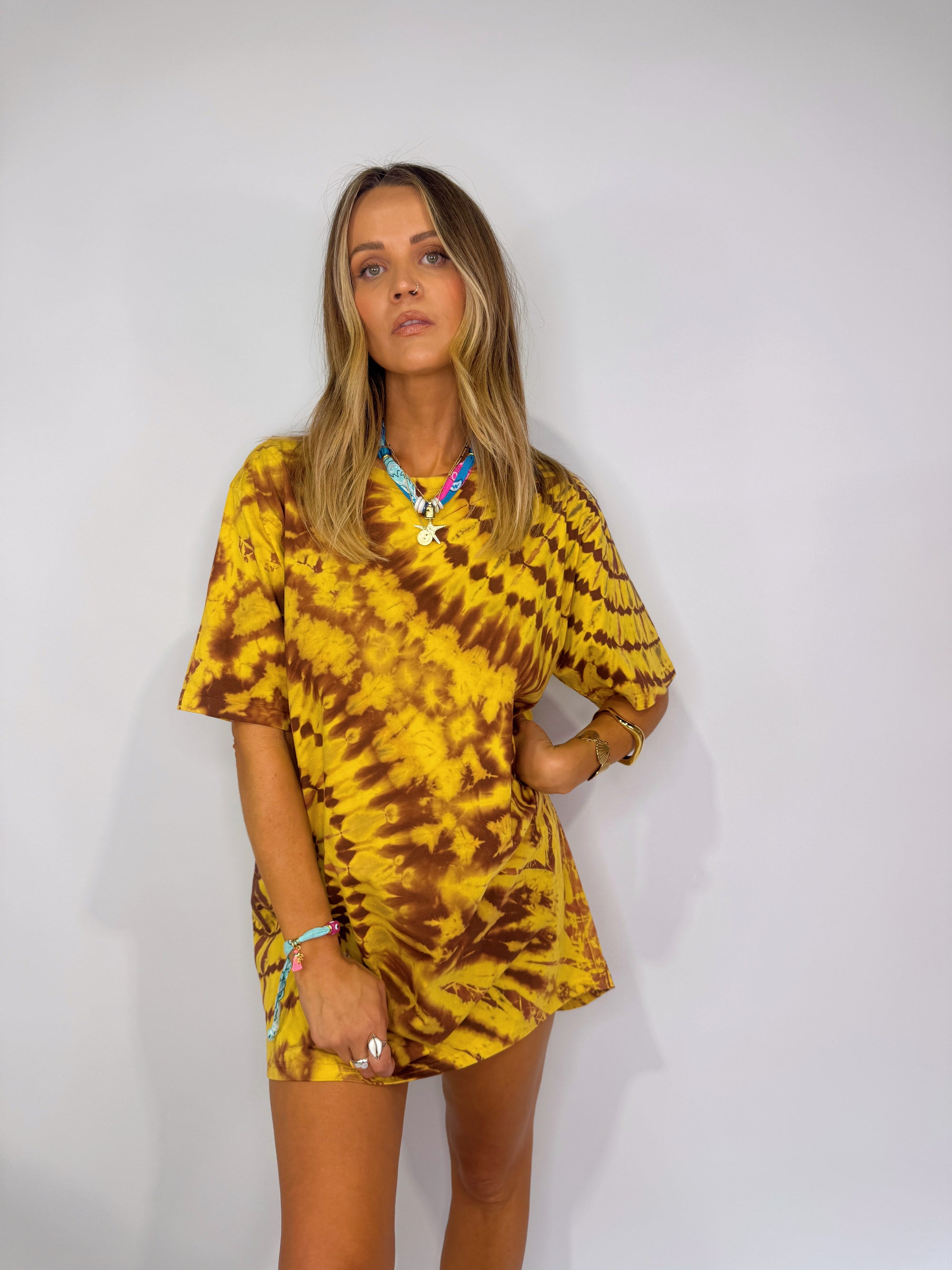 Tee Dress ~ Honeycomb - Only Lovers Left