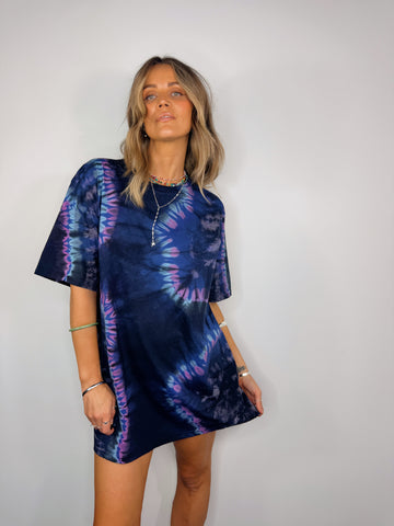 Tee Dress ~ Lava