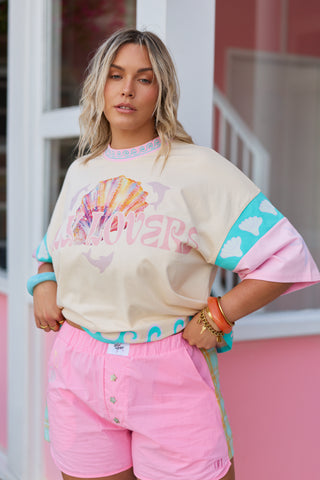 Shell Club Boxer Shorts ~ Peony (Shipping from approx Friday 15/11)