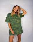 Tee Dress ~ Bottle Green - Only Lovers Left