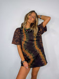 Tee Dress ~ Desert Lava