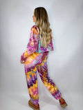 Track Pants - Size XS/S (Retro Rainbow)