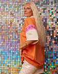 (WS) Sea Shell Motel Oversized Tee ~ Papaya - Only Lovers Left