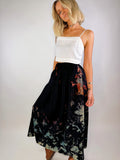 Draw String Maxi Skirt - L/XL